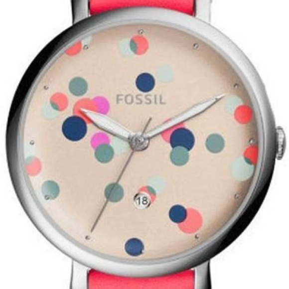 Fossil Polka Dot Watch Wristwatch - Picture 2 of 3